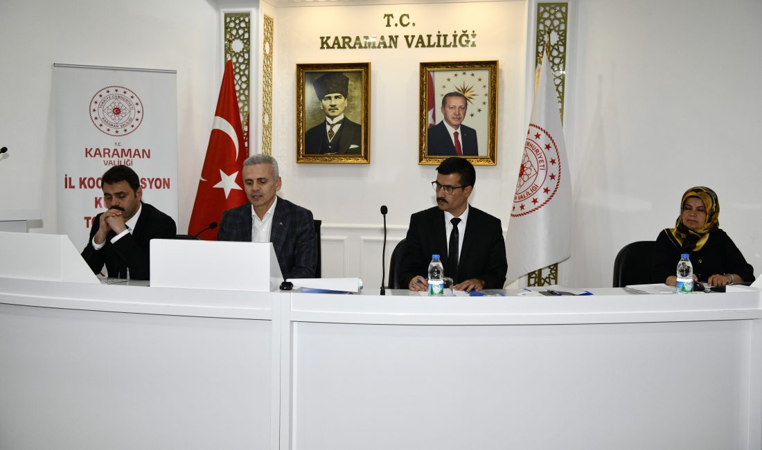 Karaman İl Koordinasyon Kurulu,