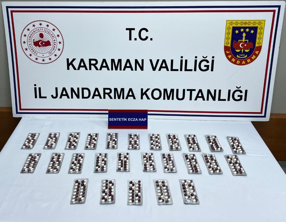 Karaman’da Uyuşturucu Operasyonu